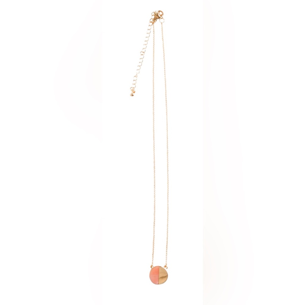 LAST CHANCE Stitchfix gold and pink necklace